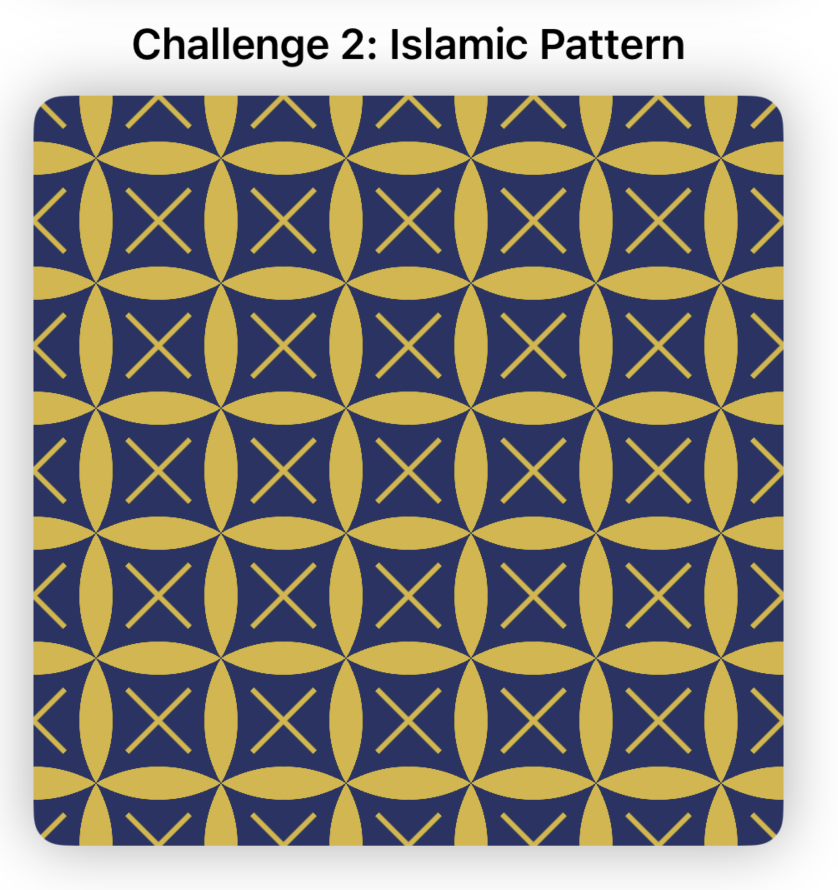 Islamic Geometric Pattern Example
